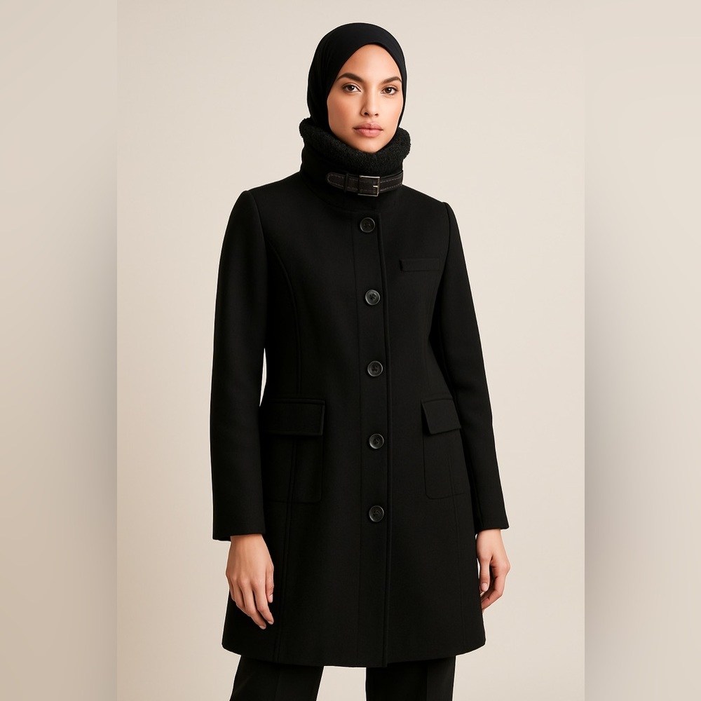 Gil Bret Black wool Coat